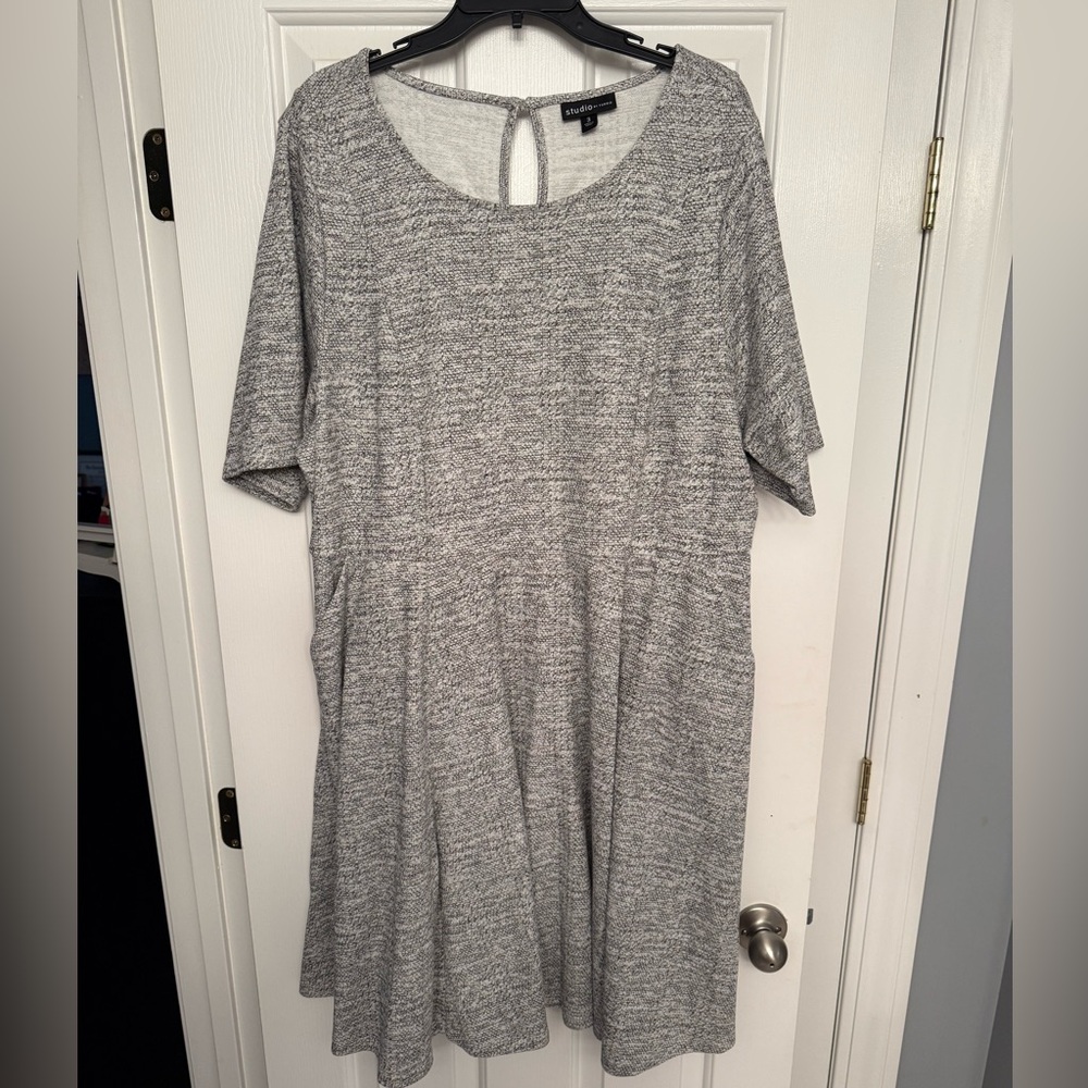 Torrid Studio Gray Knit Dress